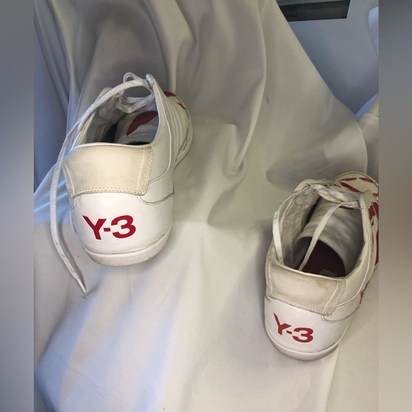 Super Rare Y-3 Adidas with abstract Yohji Yamamoto 12 white & Red - Picture 8 of 14